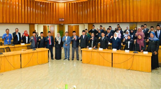 Acara Pelantikan dan Pengambilan Sumpah/Janji Jabatan Fungsional di Lingkup Pemerintah Provinsi Nusa Tenggara Barat